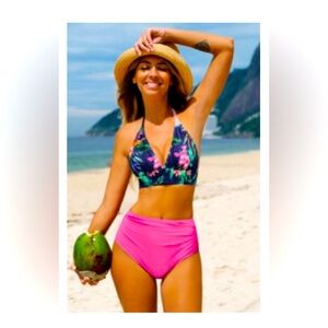 Two piece bathing suit